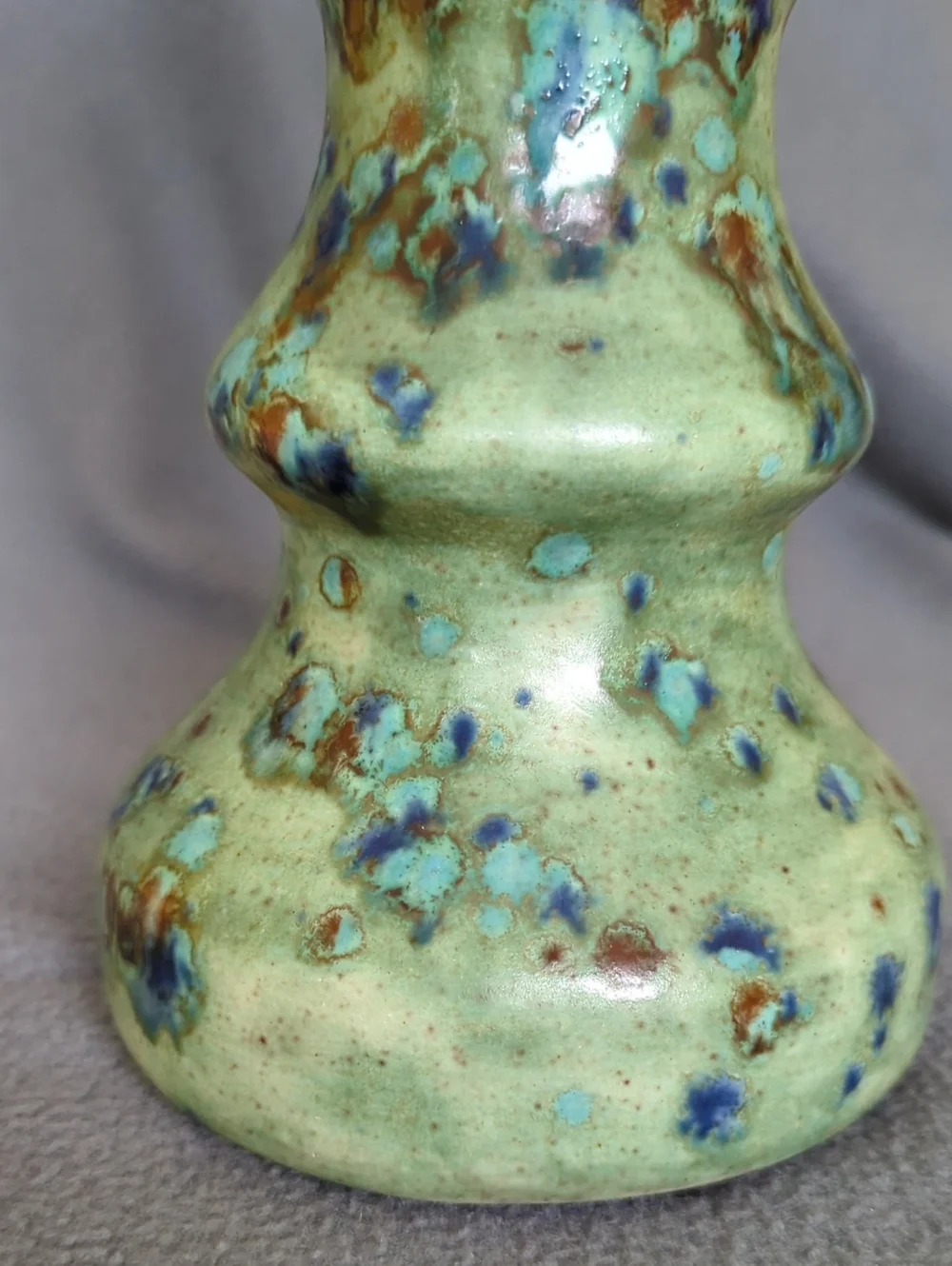 Handcrafted Pottery Candleholder.